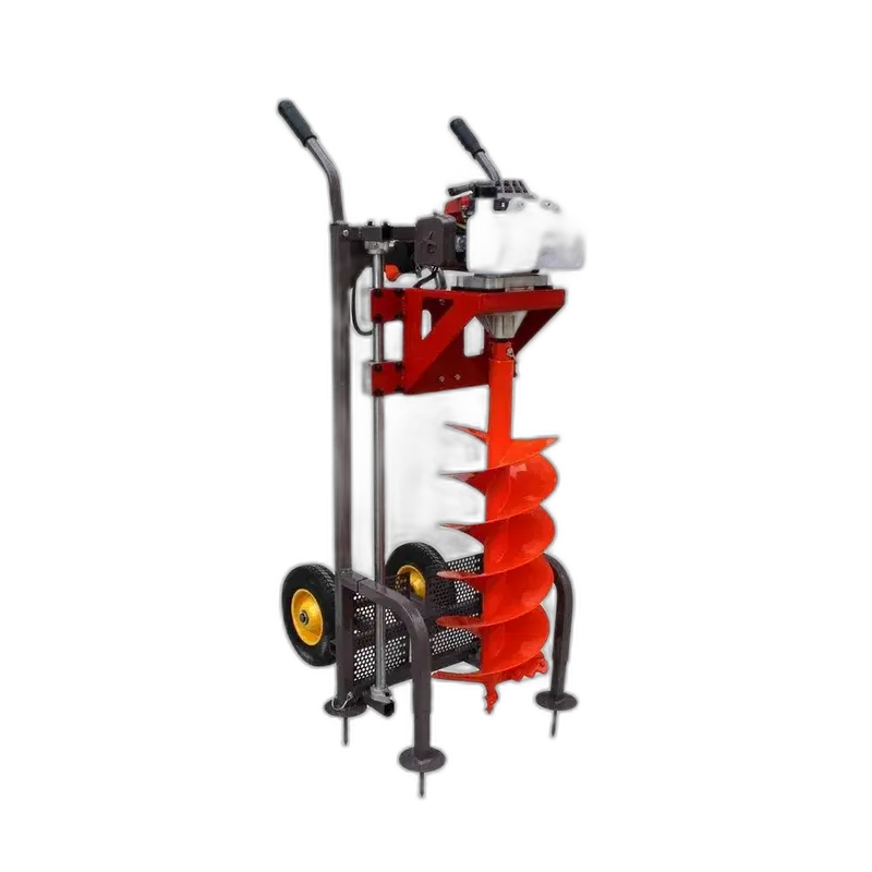 KrishiGears Earth Auger Wheel Type 3.5hp / 68cc