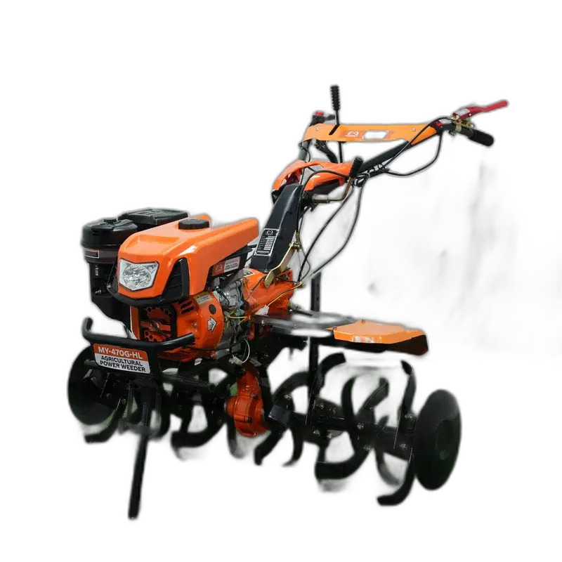 KrishiGears MY-470G-HL Upgraded Petrol Power Weeder | 212 CC