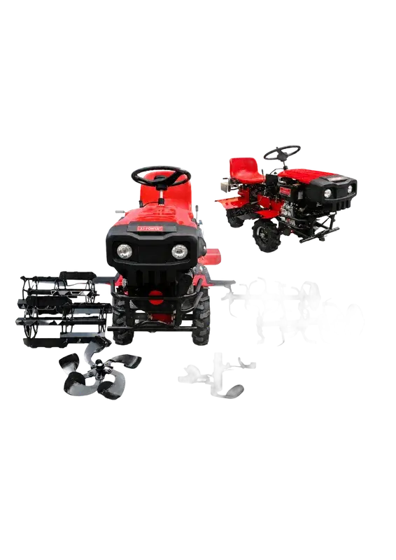 KrishiGears KG-1350 4WD Series (7.0 HP max, Diesel)